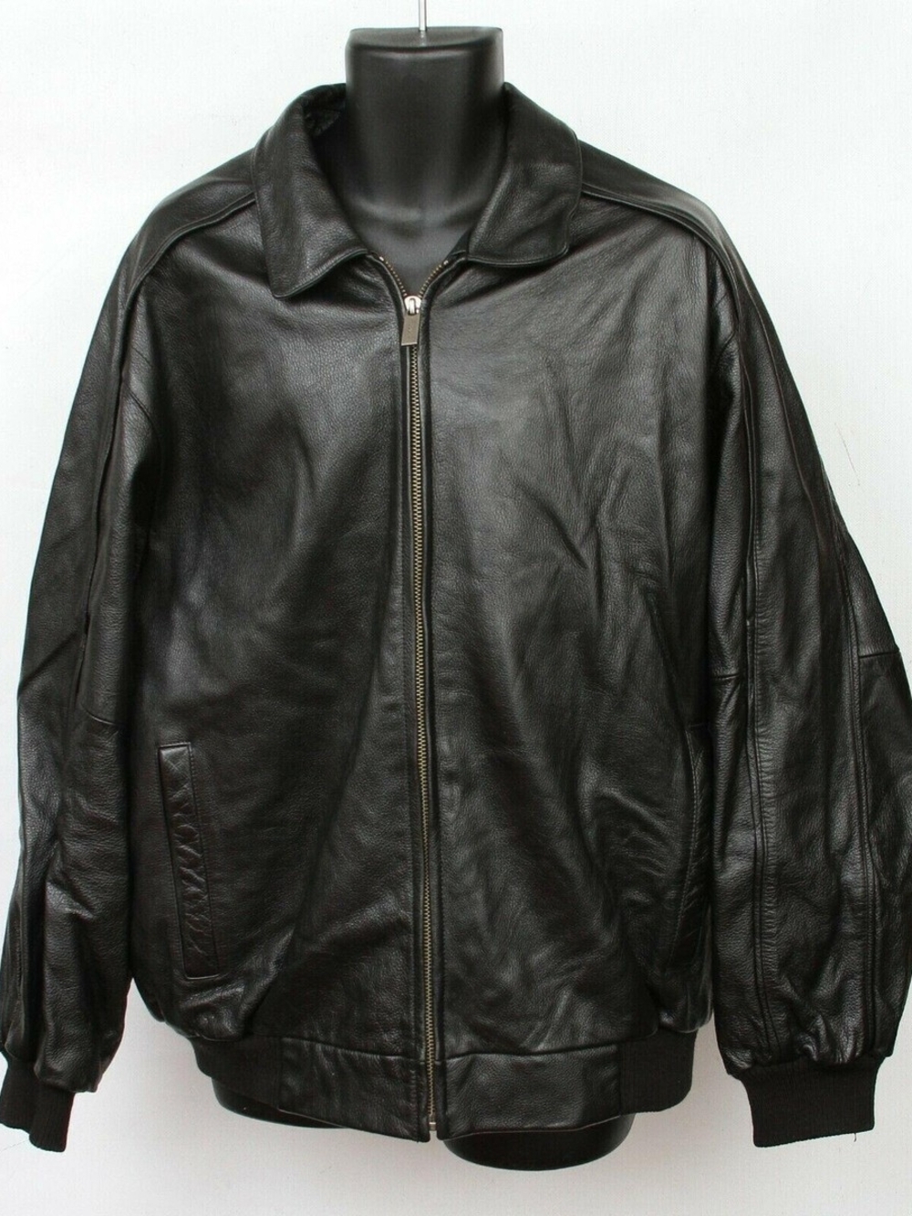 M. Julian Wilsons Leather MJ 79 Genuine Leather Bomber Jacket - XXL